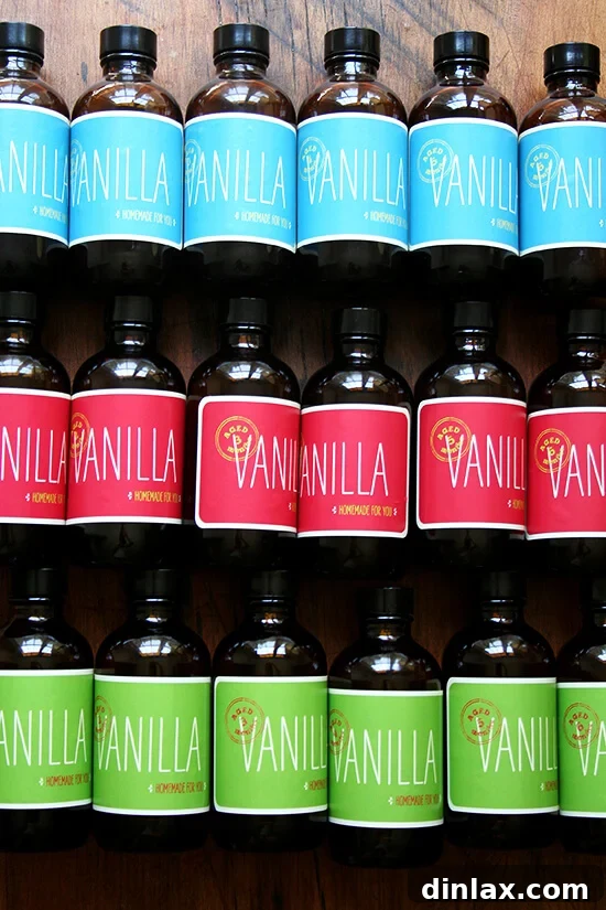 With vanilla beans and alcohol on hand, you are all set to start making homemade vanilla extract. The process couldn't be more simple: heat alcohol just to its boiling point; pour it over split vanilla beans; let the extract steep for at least six weeks.