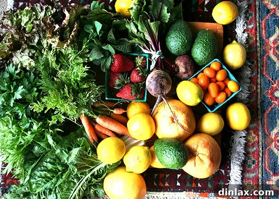 Alice Waters' Signature Baked Goat Cheese Salad 3 CSA Week 1 Harvest