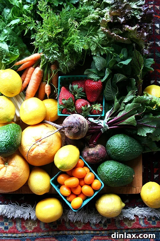 Alice Waters' Signature Baked Goat Cheese Salad 4 Fresh Produce from CSA
