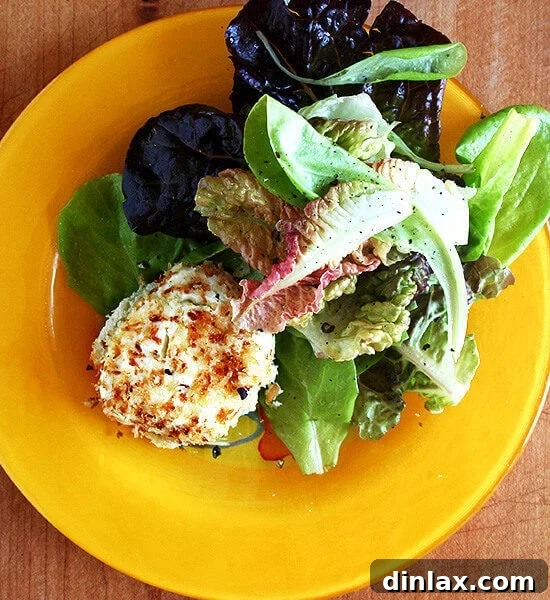 Alice Waters Baked Goat Cheese Salad