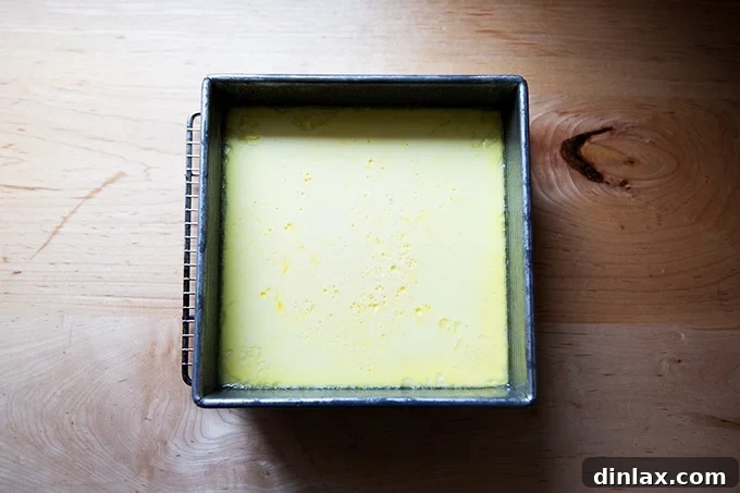 Flour Bakery's Golden Eggwich 7 Just baked egg custard.