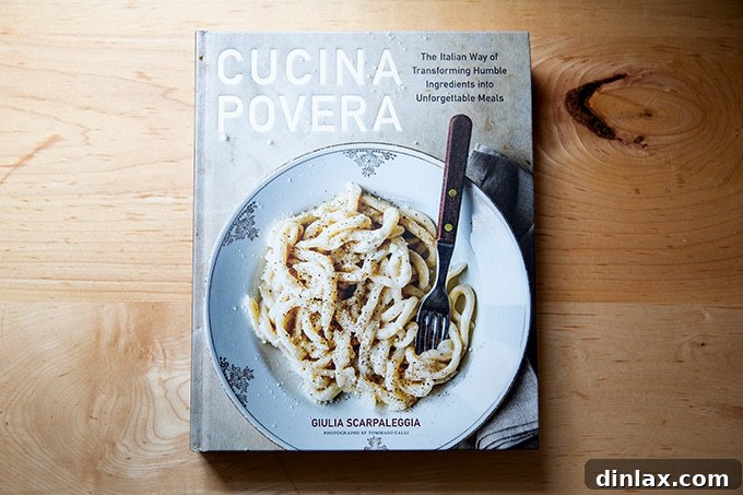 15 Perfect Mothers Day Gifts 12 The cookbook 'Cucina Povera' by Giulia Scarpaleggia, featuring rustic Italian ingredients.