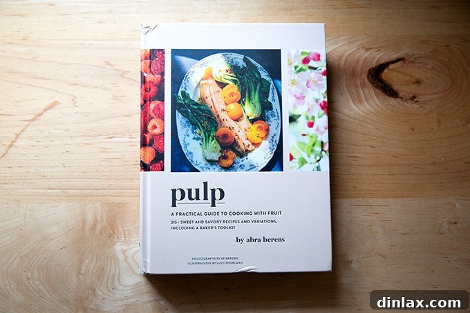15 Perfect Mothers Day Gifts 9 The vibrant cover of 'Pulp, a cookbook' by Abra Berens, featuring colorful fruit illustrations.