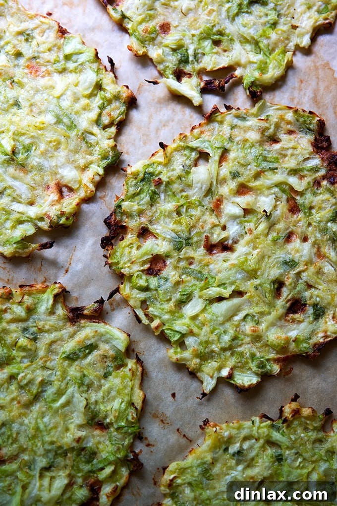 Five Ingredient Baked Cabbage Tortillas Gluten Free 12 Just-baked cabbage tortillas.