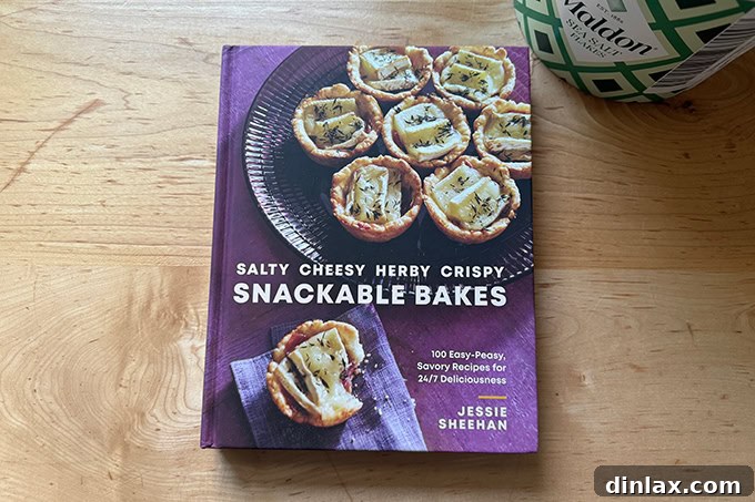 Festive Gift Ideas 2024 26 A cookbook: Salty Cheesy Herby Crispy Snackable Bakes