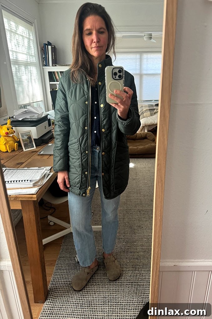 Festive Gift Ideas 2024 40 Quince jacket.