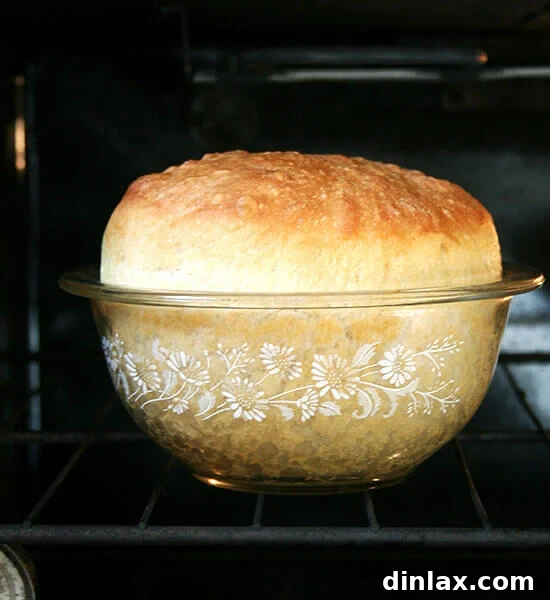 Delicious loaf of peasant bread