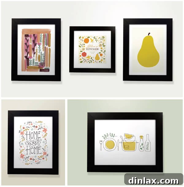 art prints for the foodie, by minted