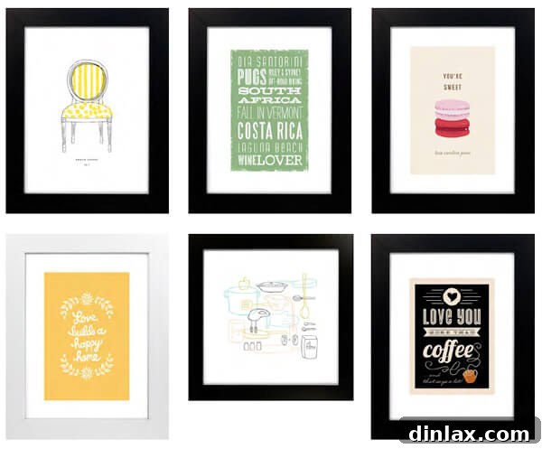 art prints for the hostess, by minted