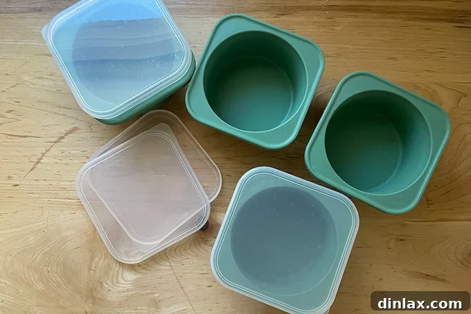 Mother's Day Gift Inspiration 16 Practical dough storage containers neatly stacked on a kitchen counter.
