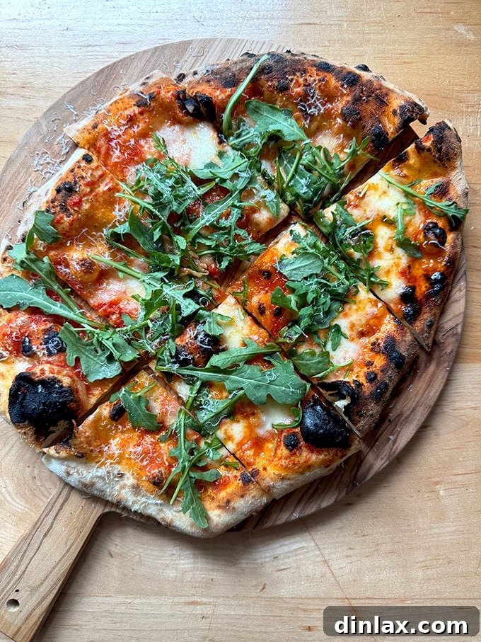 Mother's Day Gift Inspiration 19 A perfectly baked, delicious pizza, fresh out of the Gozney Tread oven.